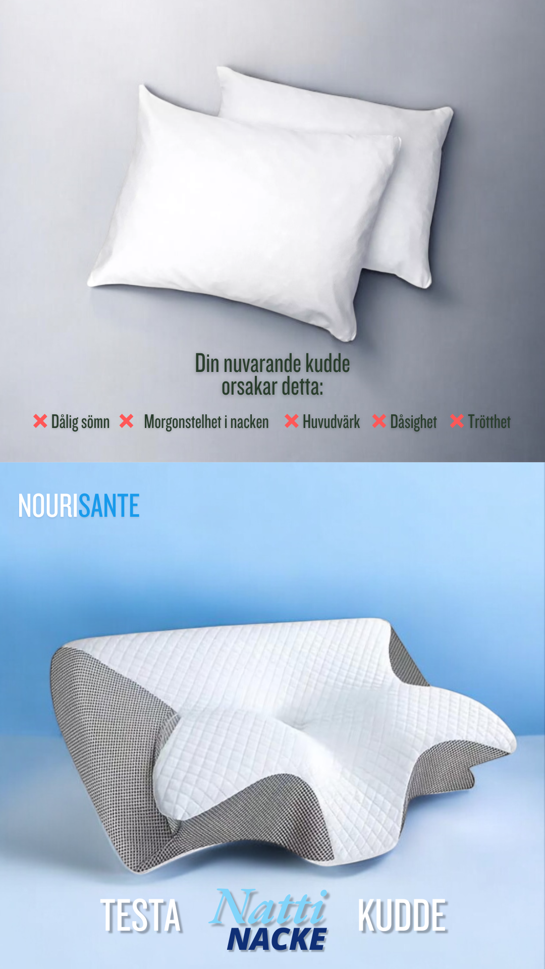 Nourisante NattiNacke Kudde™